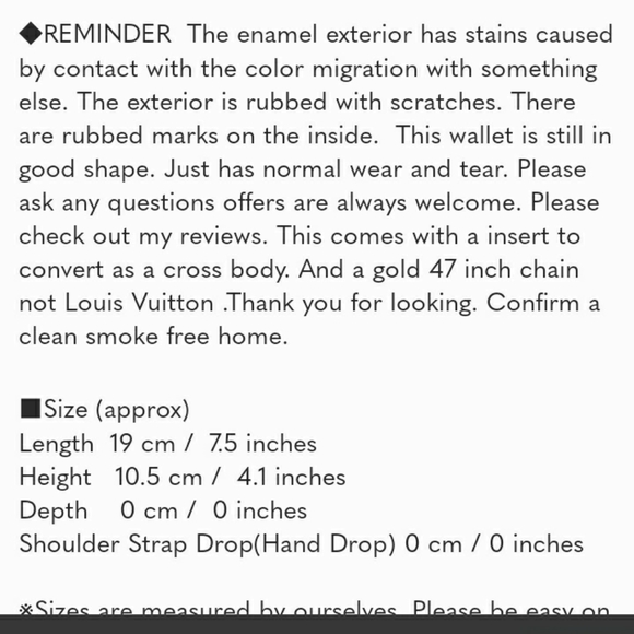 patent leather vintage louis vuitton crossbody - Picture 6 of 7